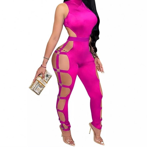 New open back Jumpsuit - Picture 1 of 2